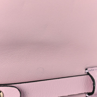 Valentino Garavani Nappa Rockstud Spike Wallet on Chain Water Rose 7 of 9