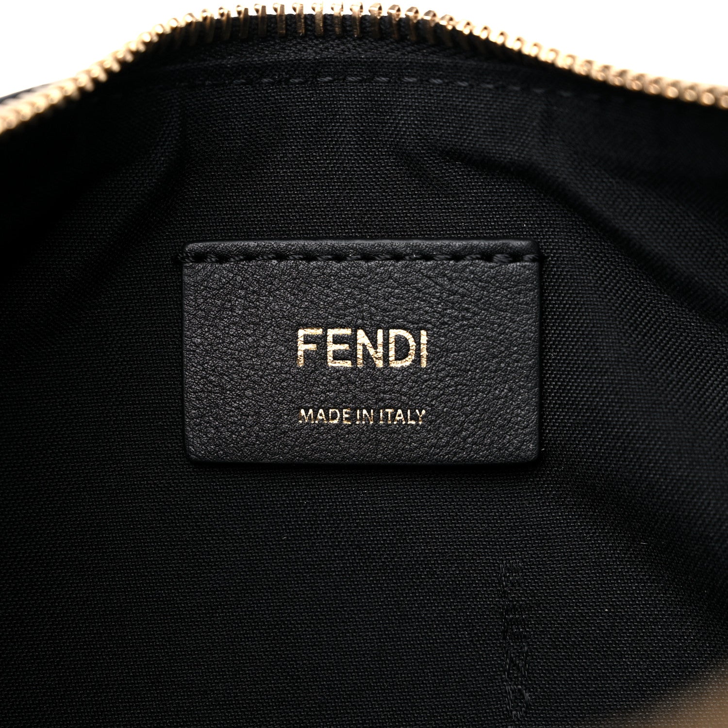 Fendi Vitello Grace Matte Small Fendigraphy Hobo Bag Black 6 of 10