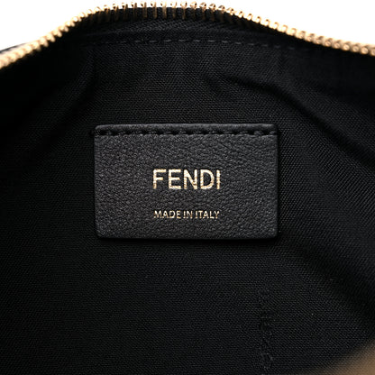 Fendi Vitello Grace Matte Small Fendigraphy Hobo Bag Black 6 of 10