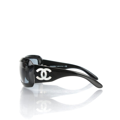 Chanel Mother of Pearl CC Sunglasses 5076-H Black 2 of 5