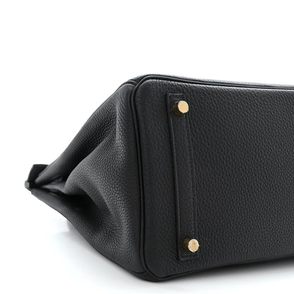 Hermes Togo Birkin 30 Black 9 of 11