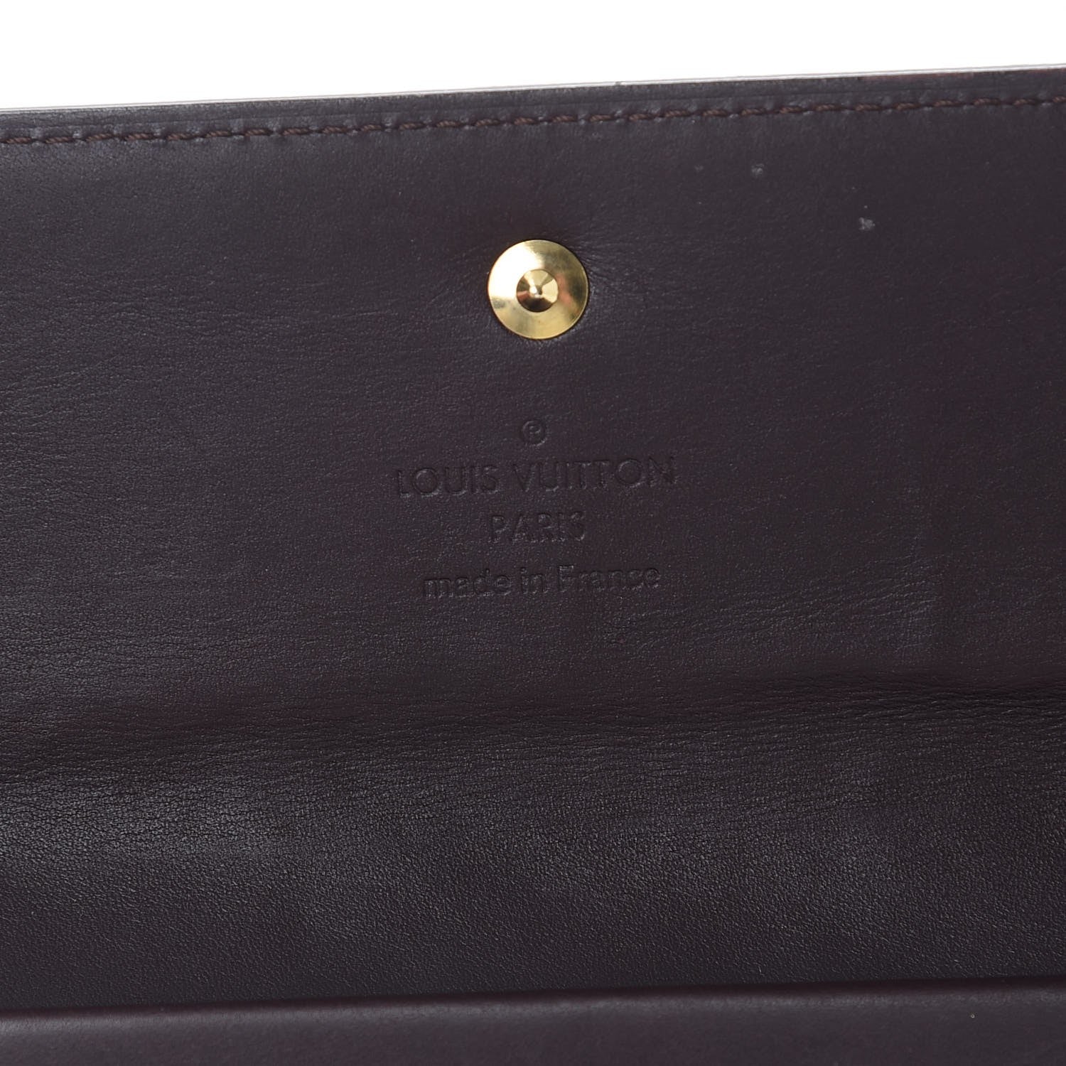 Louis Vuitton Vernis Porte Tresor International Wallet Amarante 6 of 9