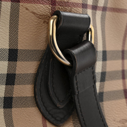 Burberry Haymarket Check Medium Regent Tote Chocolate 17 of 18