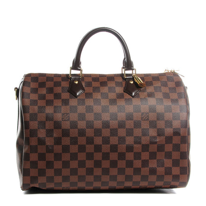 Louis Vuitton Damier Ebene Speedy Bandouliere 35 1 of 8