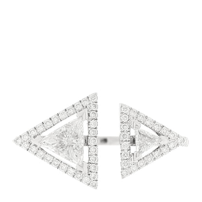 Messika 18K White Gold Diamond Thea Toi Moi Ring 52 6 1 of 4