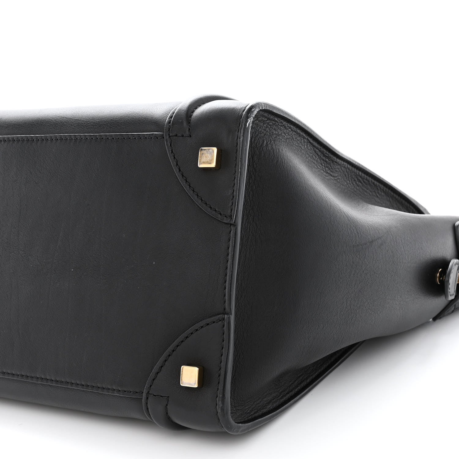Celine Smooth Calfskin Mini Luggage Black 8 of 8