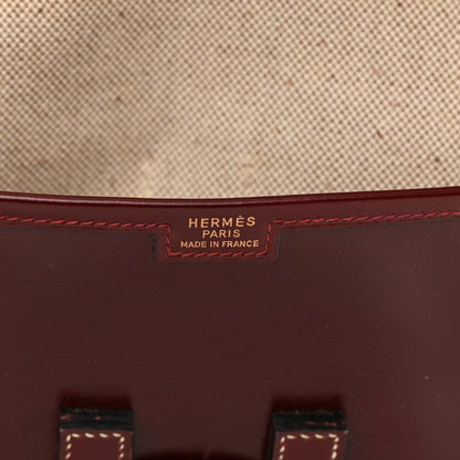 Hermes Box Jige PM Clutch Rouge H 6 of 14