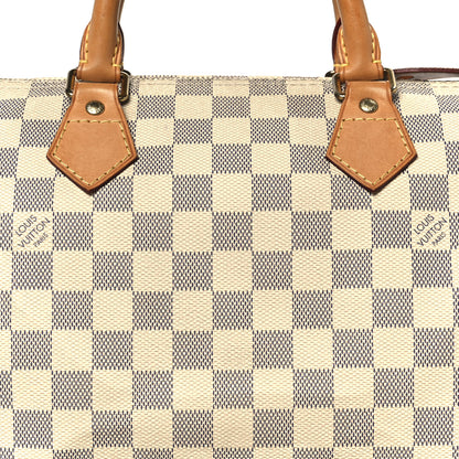 Louis Vuitton Damier Azur Speedy 30 9 of 11
