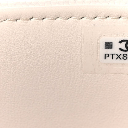 Chanel Shiny Caviar Mini Preppy Coco Shoulder Bag White 7 of 14