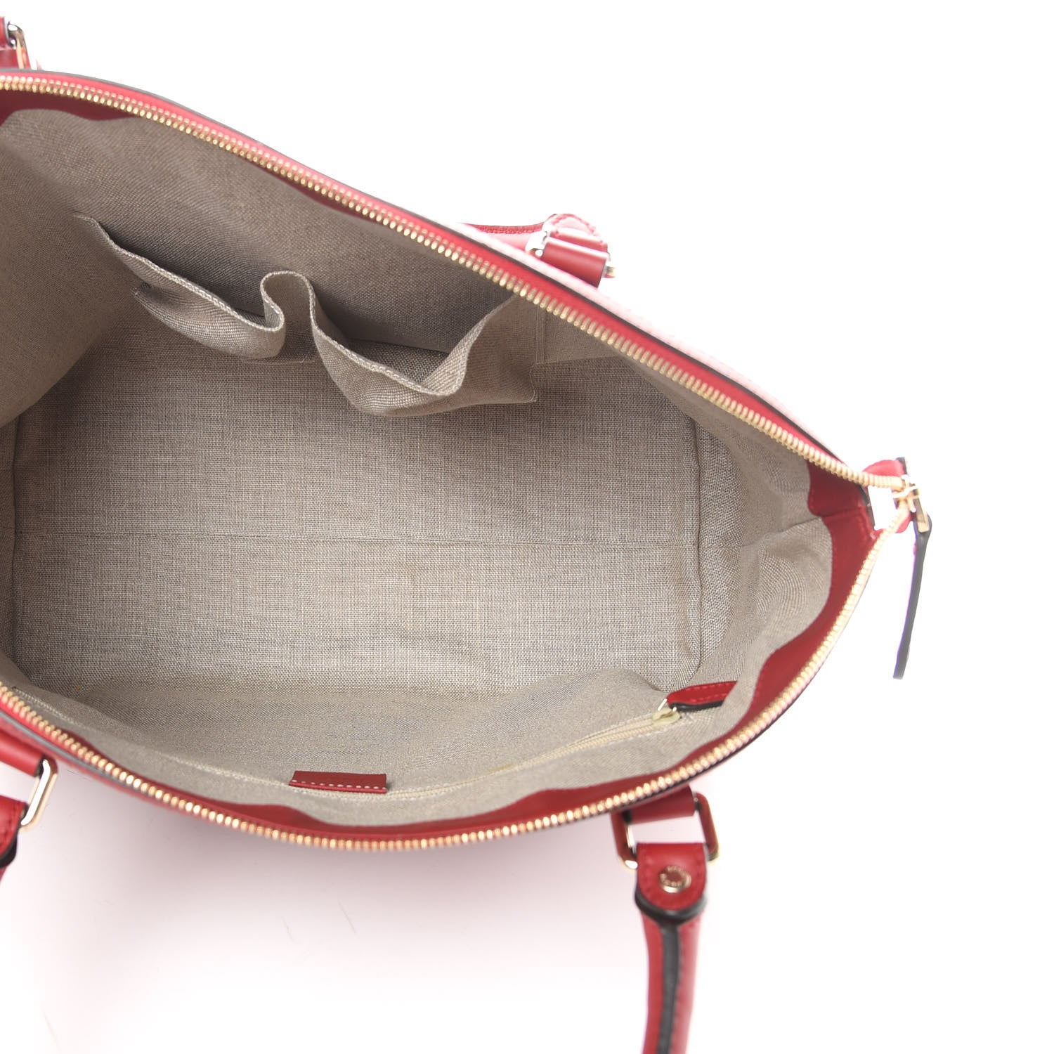 Gucci Soft Microguccissima Large Dome Satchel Red 5 of 14