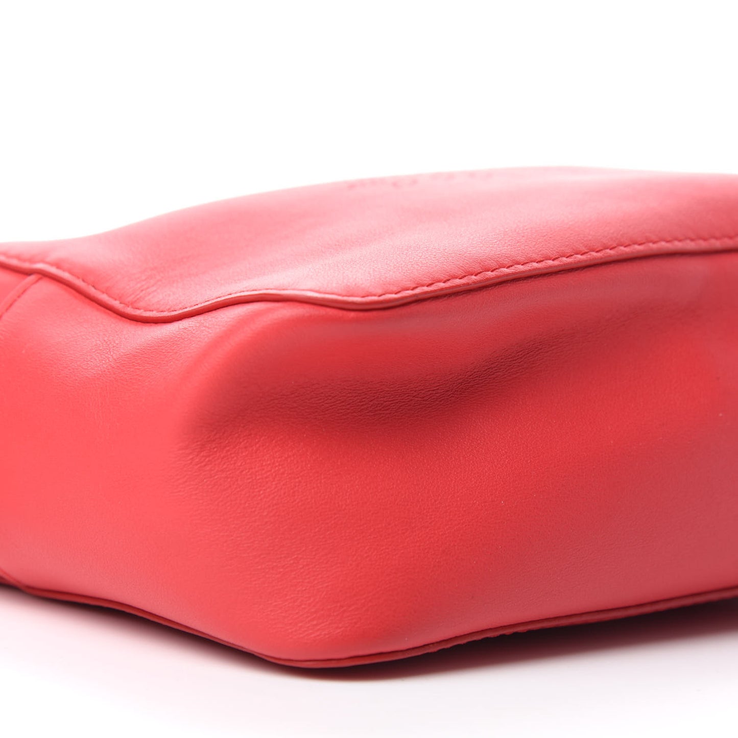 Calfskin Nappa Blossom Pochette With Strap Hibiscus