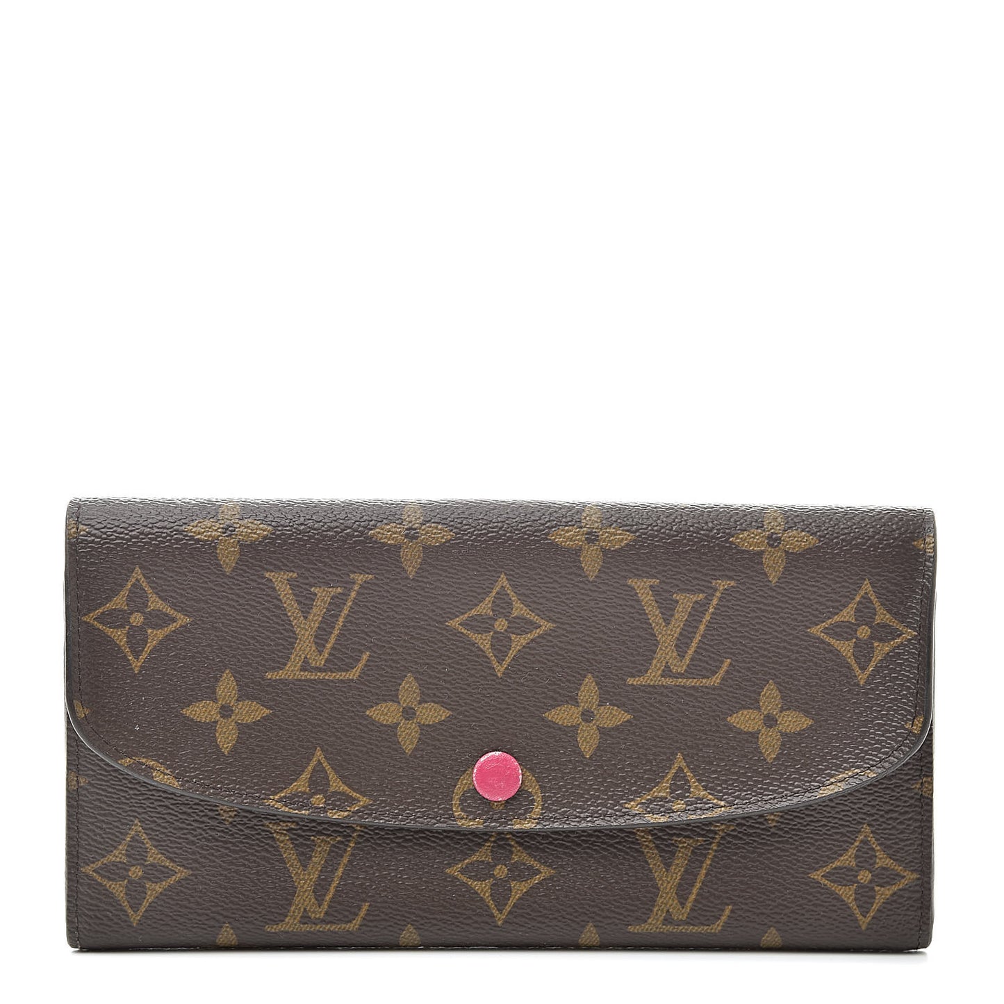 Monogram Emilie Wallet Fuchsia