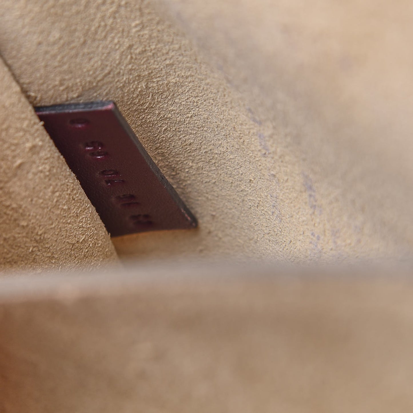 Suede Smooth Calfskin Drew Shoulder Bag Dark Purple