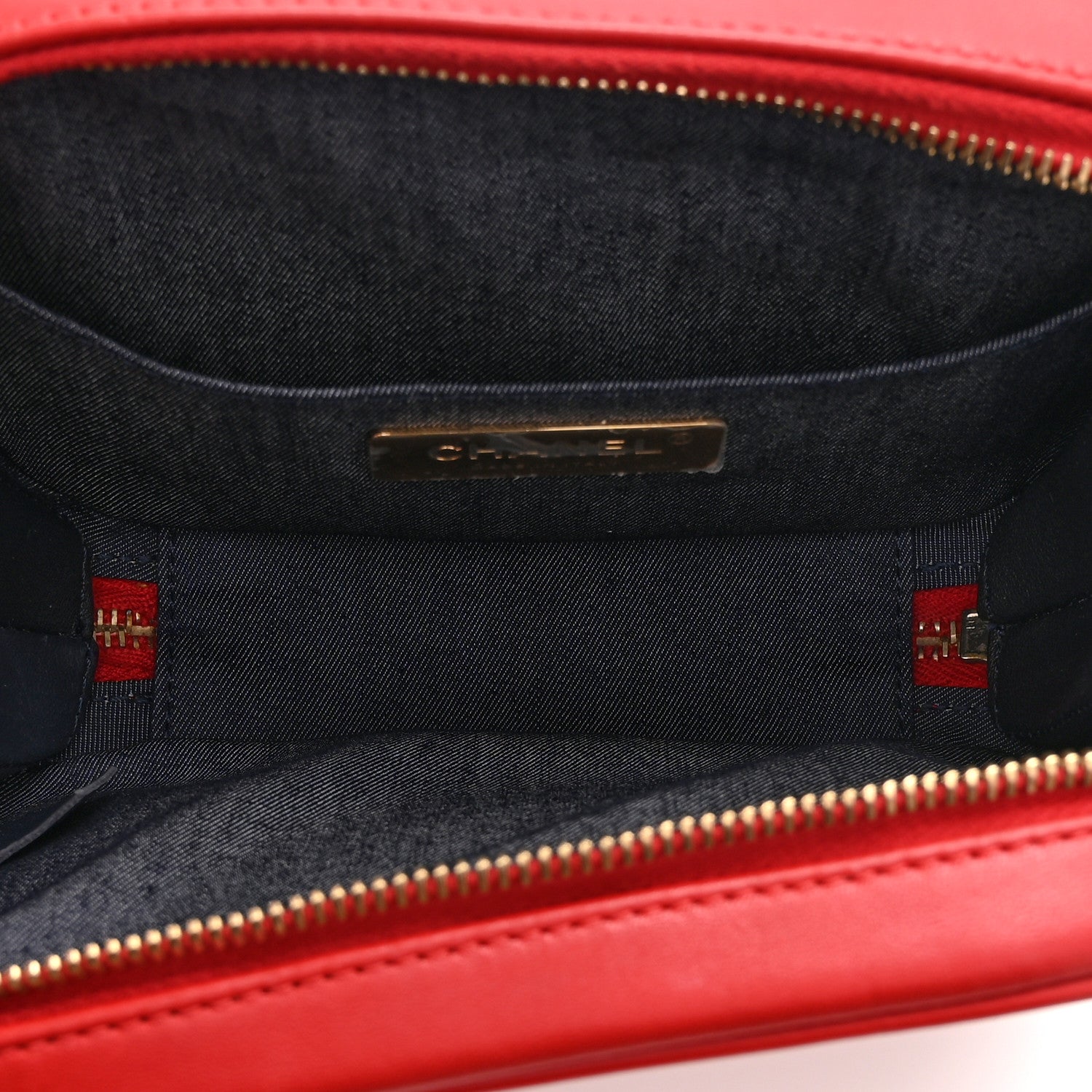Chanel Lambskin CC Mania Camera Case Red 5 of 10