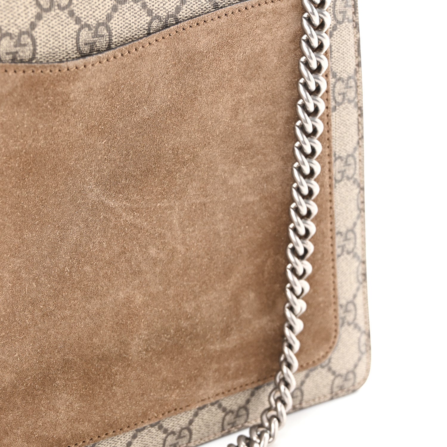 Gucci GG Supreme Monogram Shooting Star Embroidered Medium Dionysus Shoulder Bag Beige 12 of 13