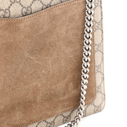 Gucci GG Supreme Monogram Shooting Star Embroidered Medium Dionysus Shoulder Bag Beige 12 of 13