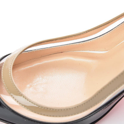 Christian Louboutin Patent PVC Paulina 85 Pumps 36 Black 8 of 9