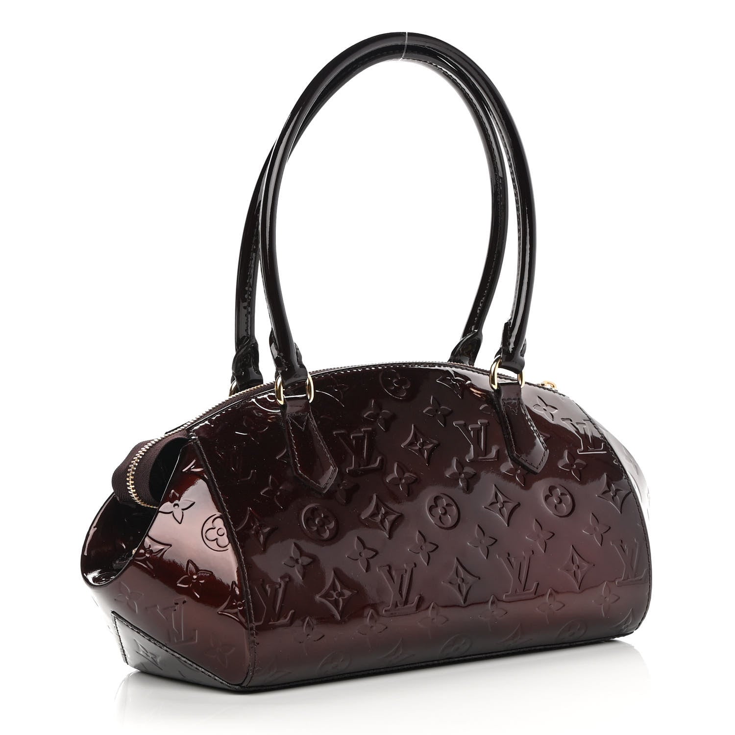 Louis Vuitton Vernis Sherwood PM Amarante 3 of 10