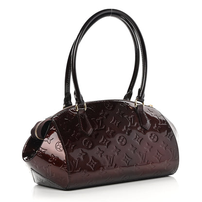 Louis Vuitton Vernis Sherwood PM Amarante 3 of 10