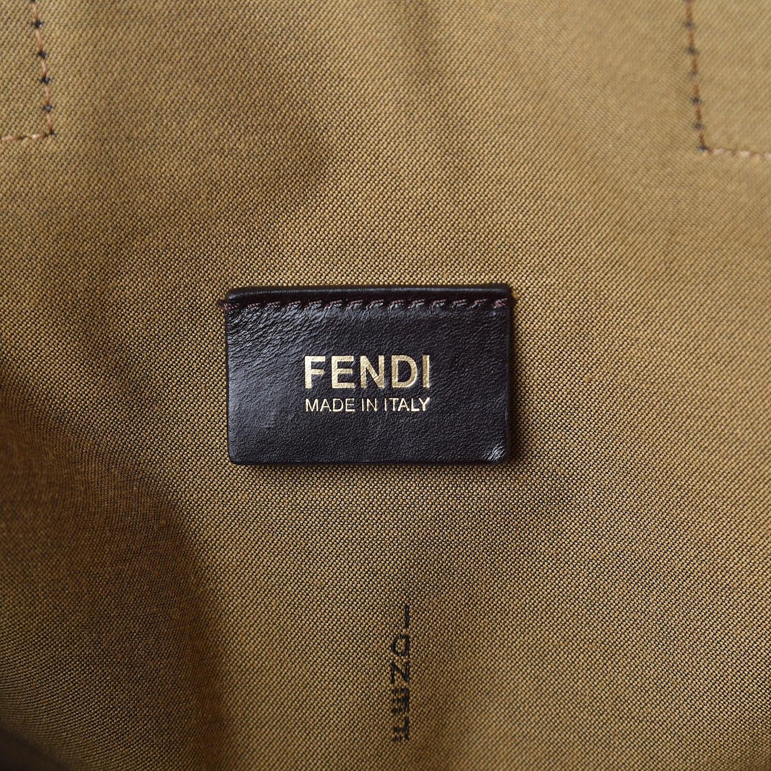 Fendi Zucca Special Shopping Tote Tobacco Granada 6 of 10