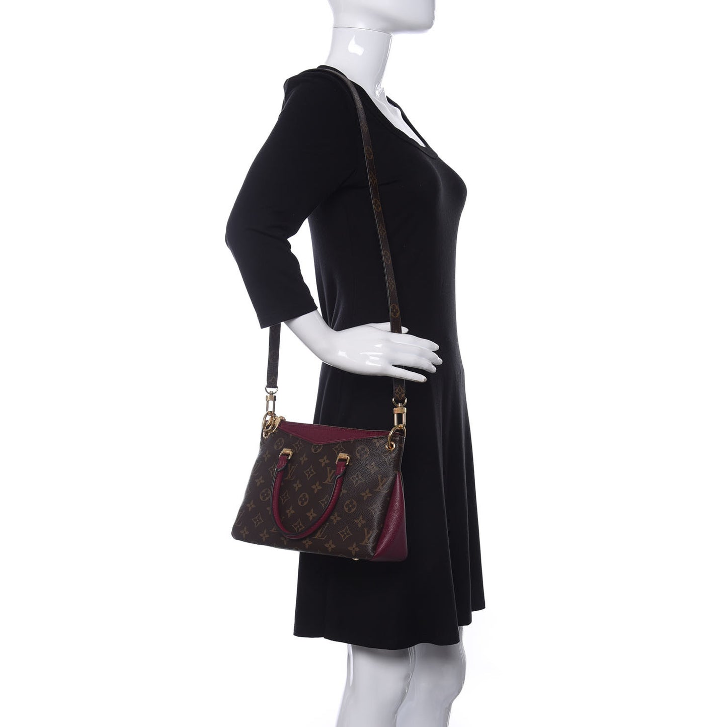 Monogram Pallas Full BB Raisin