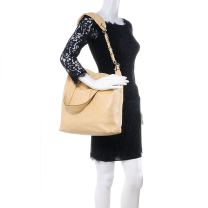 Chanel Lambskin Edgy Tote Beige 2 of 9