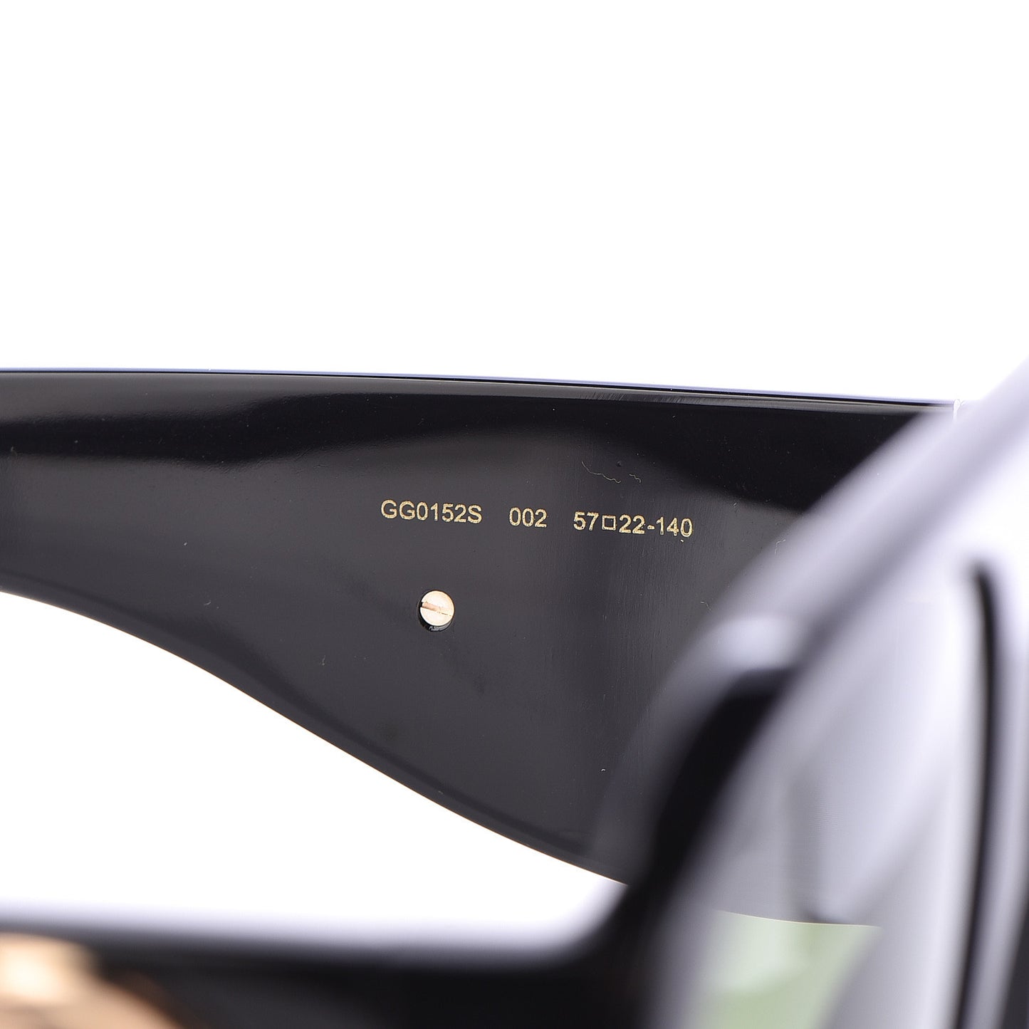 Oversized Aviator Sunglasses GG0152S Black