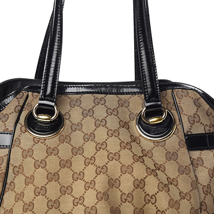 Gucci Monogram Full Moon Tote Black 13 of 13
