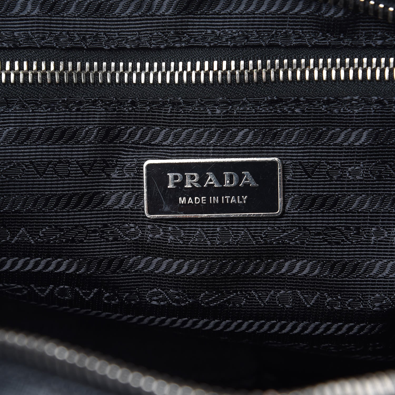 Prada Saffiano Lux Tote Bowler Black 6 of 14