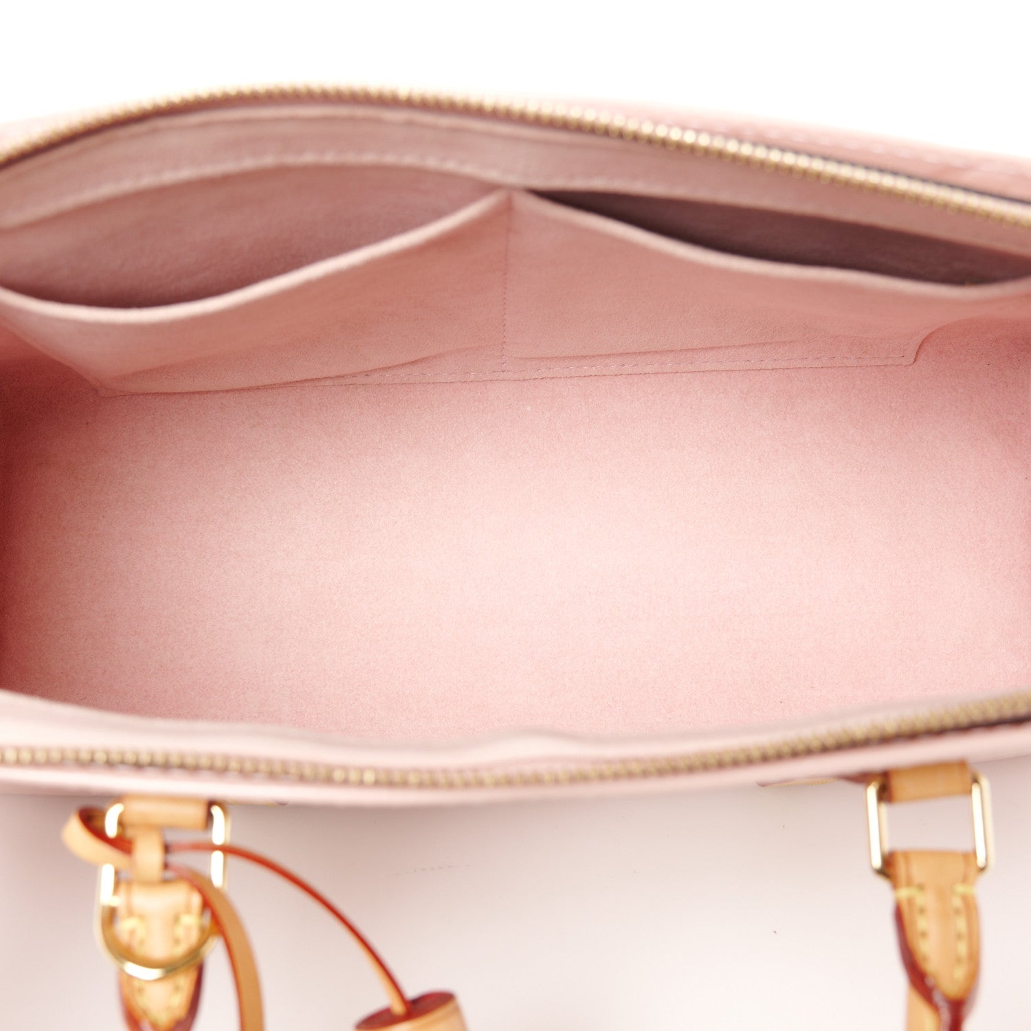 Louis Vuitton Vernis Neo Triangle Rose Ballerine 5 of 10