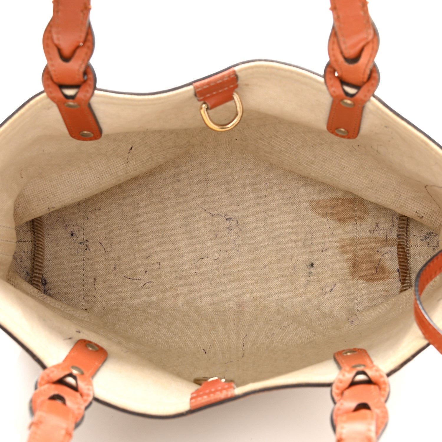 Gucci Diamante Small Craft Tote Orange 6 of 21