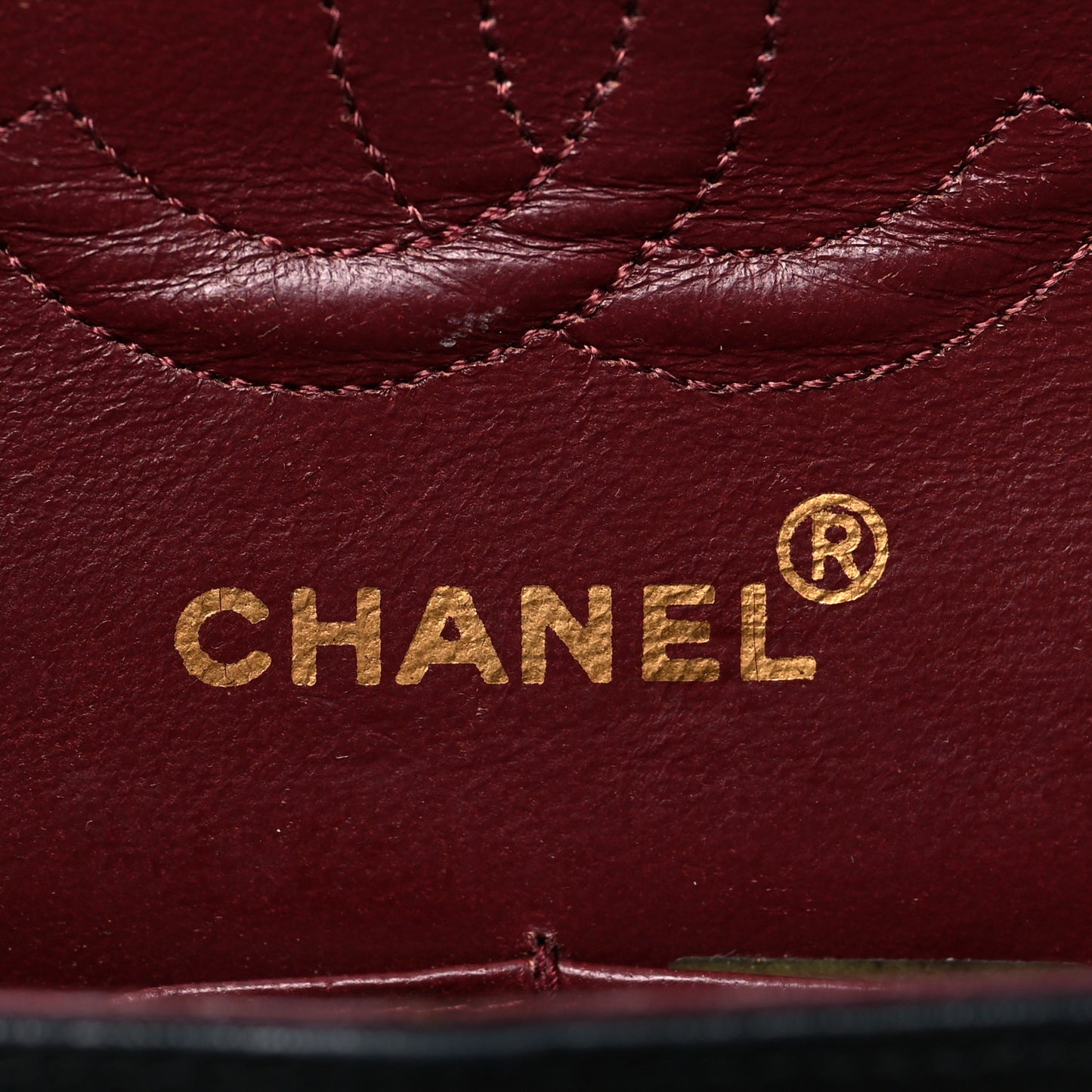 Lambskin Quilted Small Double Flap Black