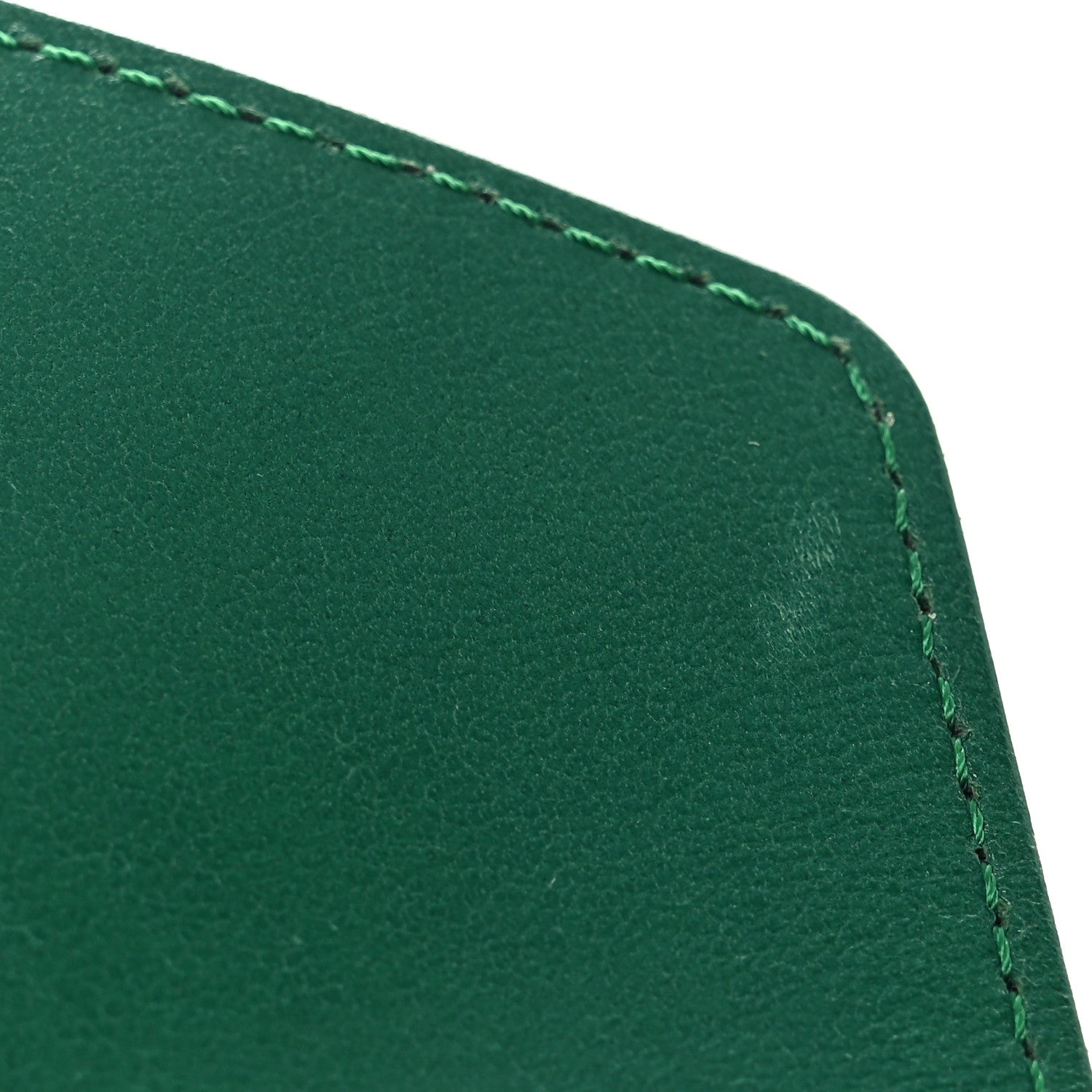 Chanel Lambskin Chevron Stitched Envelope Flap Bag Green 12 of 12