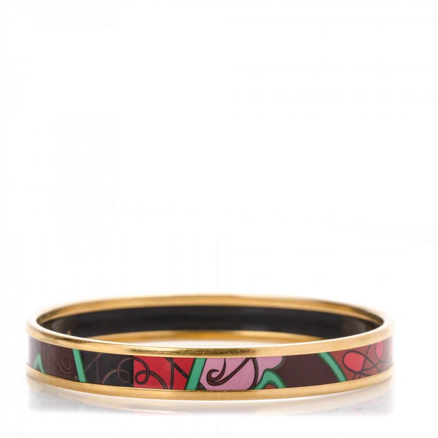 Enamel Printed Narrow Bracelet 65
