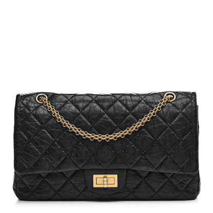 Chanel Aged Calfskin Quilted 2.55 Reissue 227 Flap Black 1 of 12
