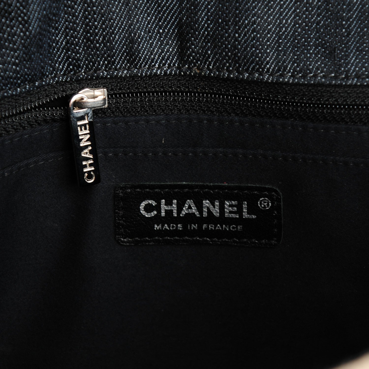 Chanel Denim Tweed Patchwork Jumbo Single Flap Multicolor 6 of 8
