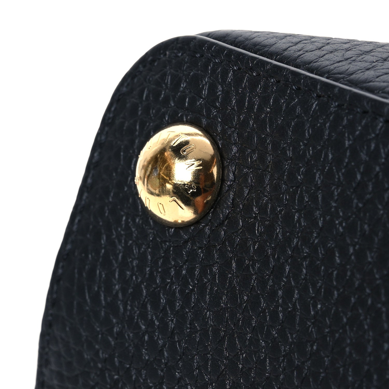 Louis Vuitton Taurillon Capucines BB Black Greige Doux Scarlet 11 of 12