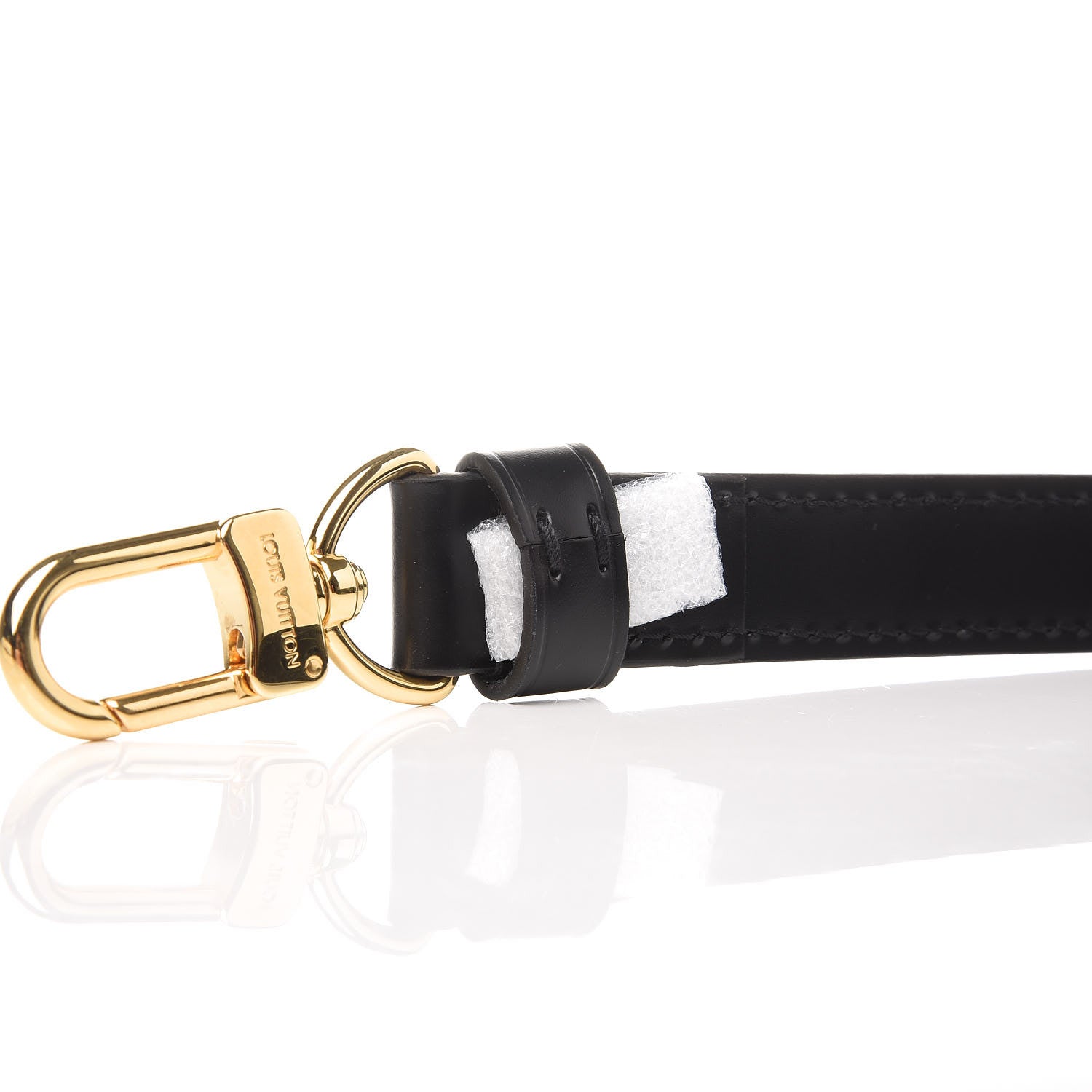 Louis Vuitton Calfskin Adjustable Keepall Bandouliere Shoulder Strap Black 3 of 3