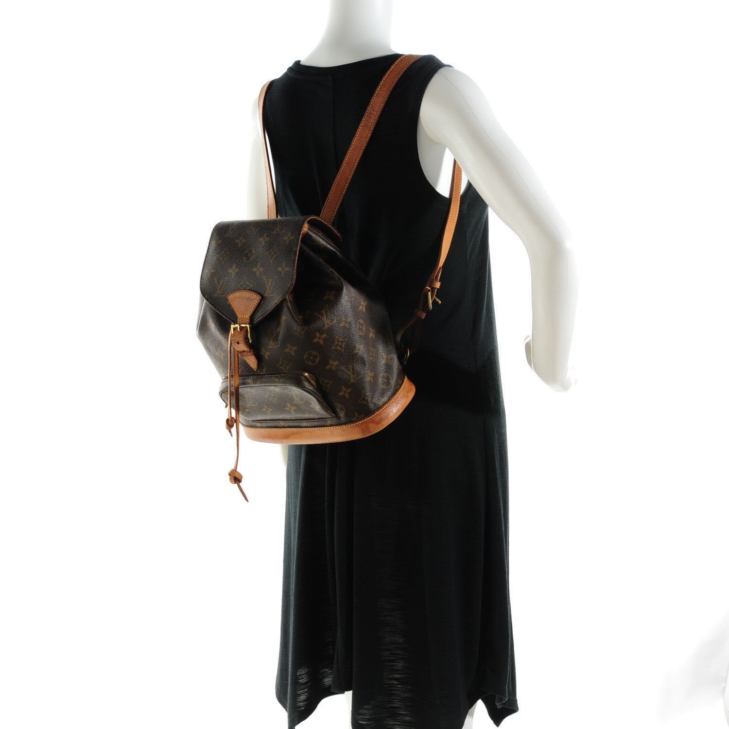 Louis Vuitton Monogram Montsouris MM Backpack 2 of 7