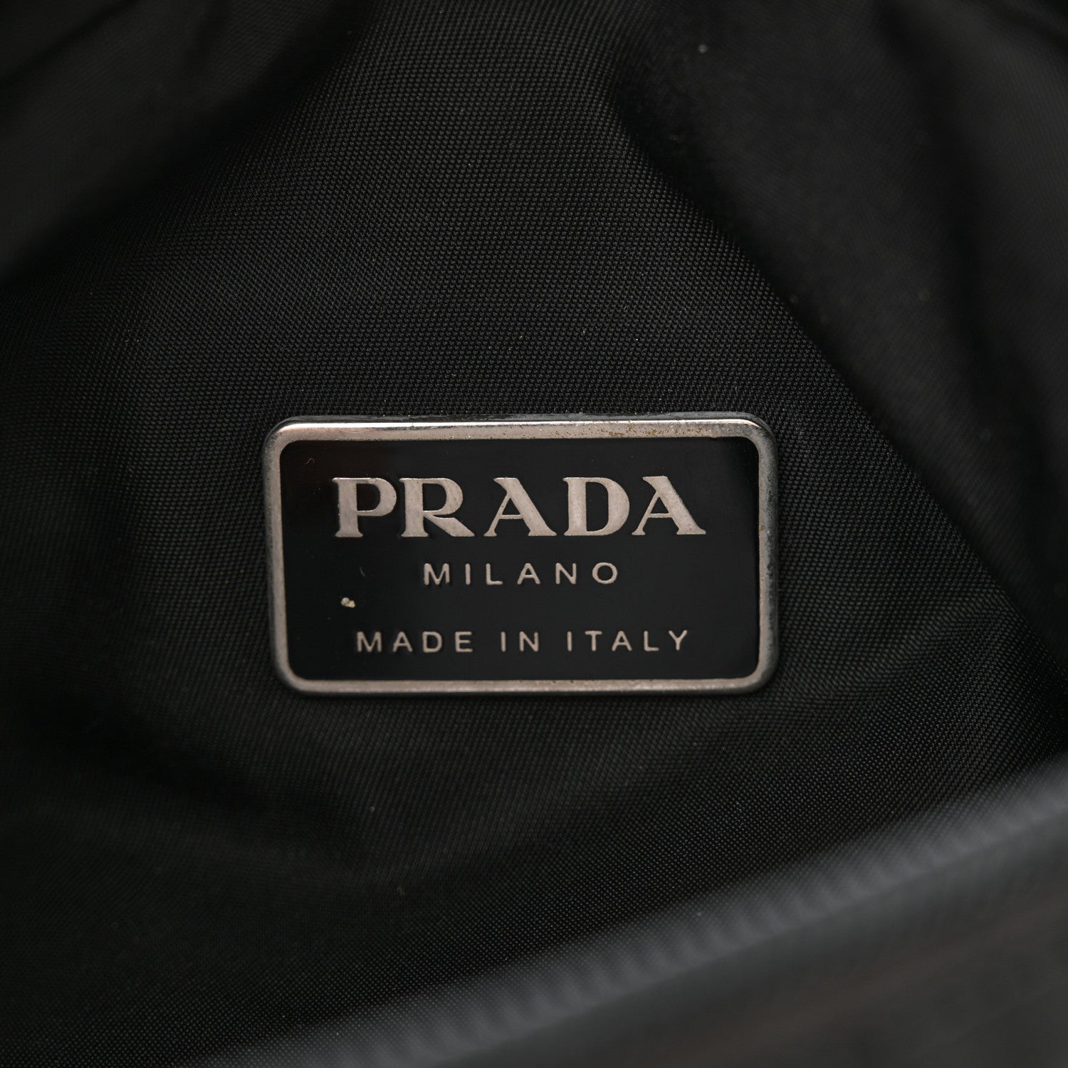 Prada Tessuto Nylon Sport Shoulder Bag Black 5 of 11