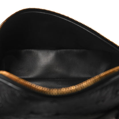 Loro Piana LORO PIANA Ostrich L19 Extra Pocket Pouch Black 5 of 11