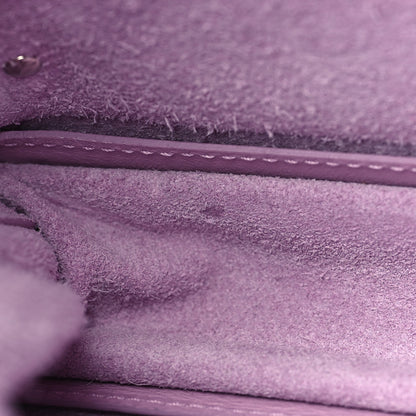 Balenciaga Veau Papier Sight Clutch Rose Orchid 13 of 13