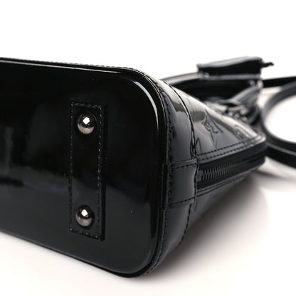 Louis Vuitton Vernis Alma BB Noir Magnetique 8 of 8