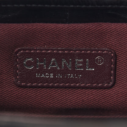 Chanel Glazed Calfskin Quilted Small Salzburg Mountain Backpack Black 6 of 9