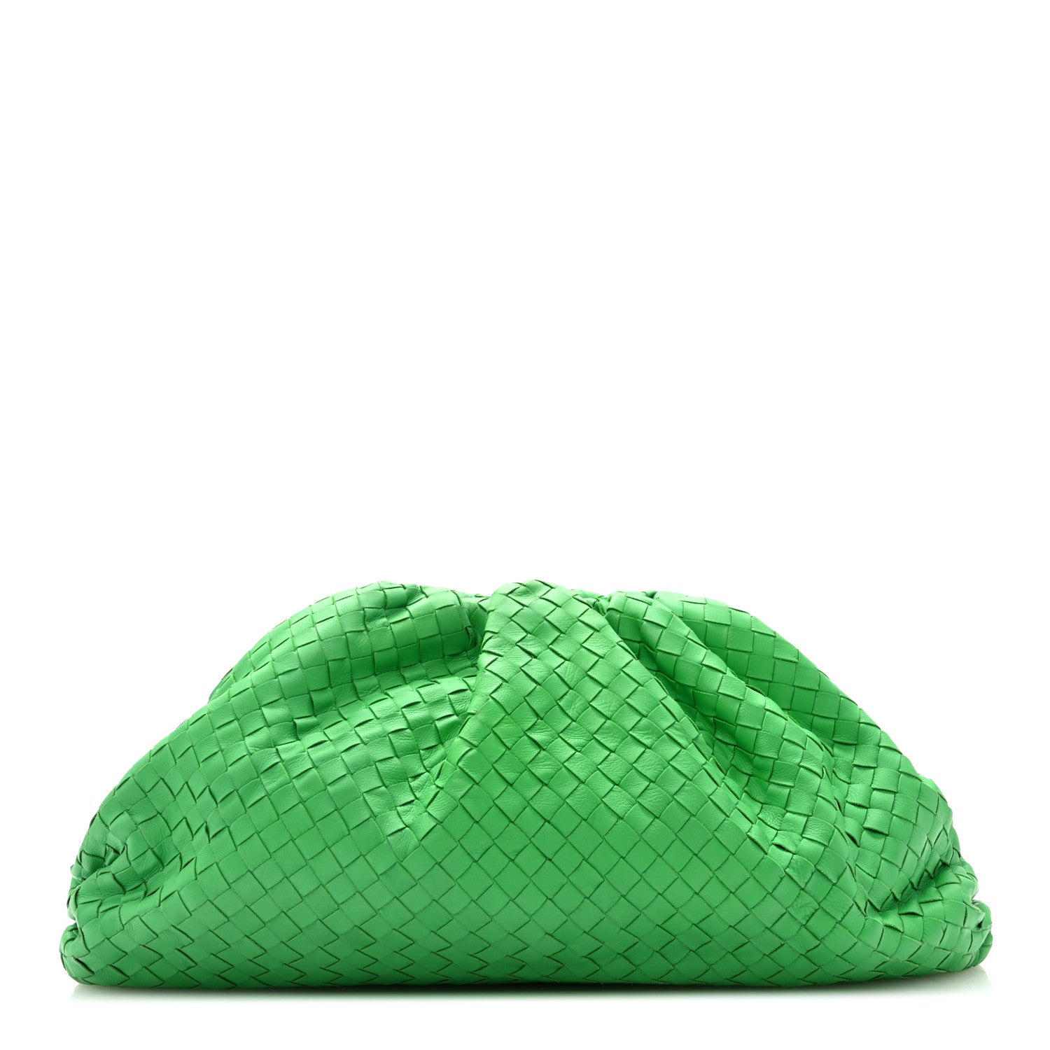 Bottega Veneta Nappa Maxi Intrecciato The Pouch Oversized Clutch ...
