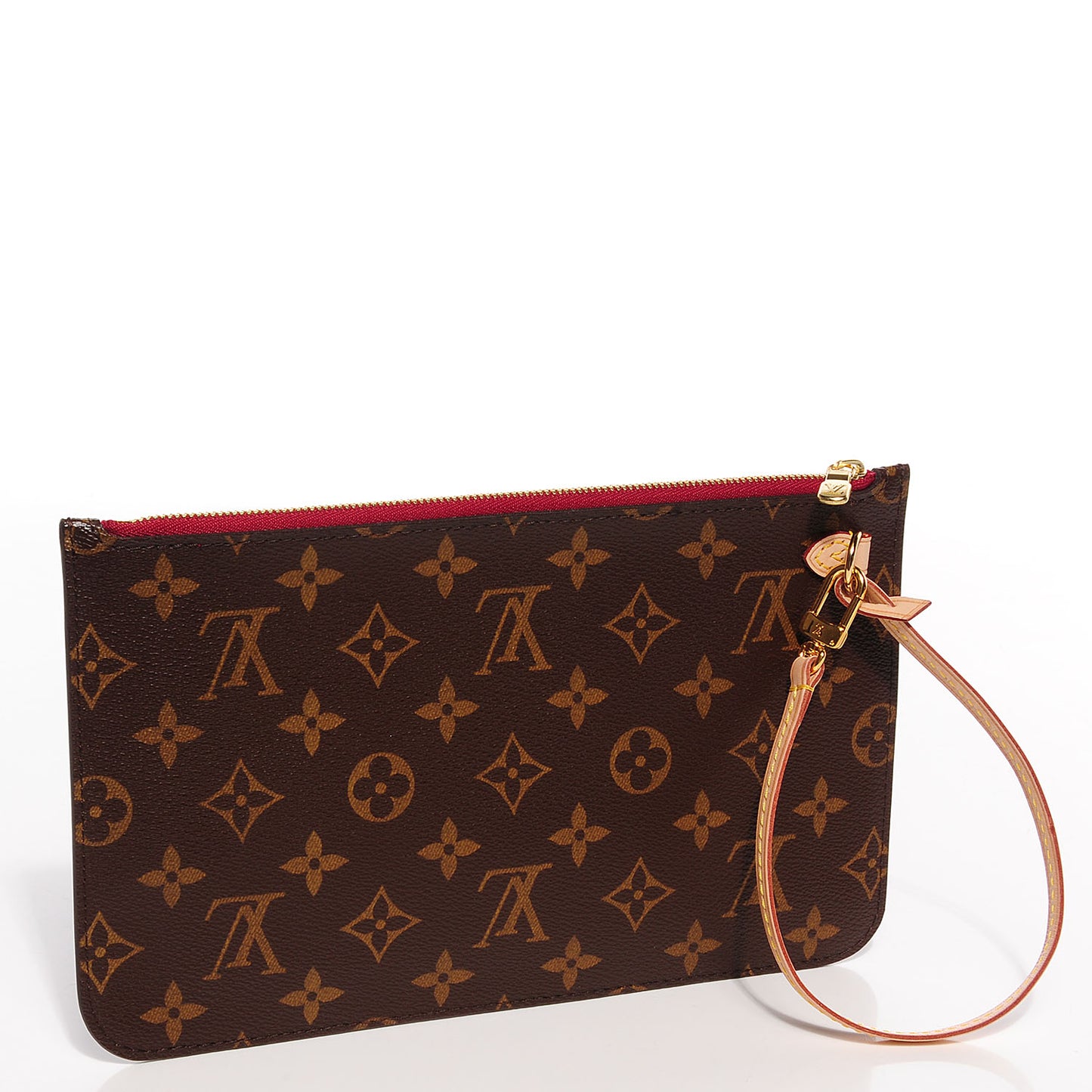 Monogram Neverfull MM GM Pochette Fuchsia