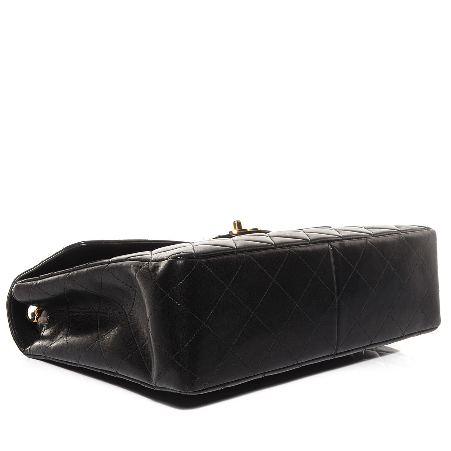 Chanel Lambskin Jumbo Flap Black 4 of 8