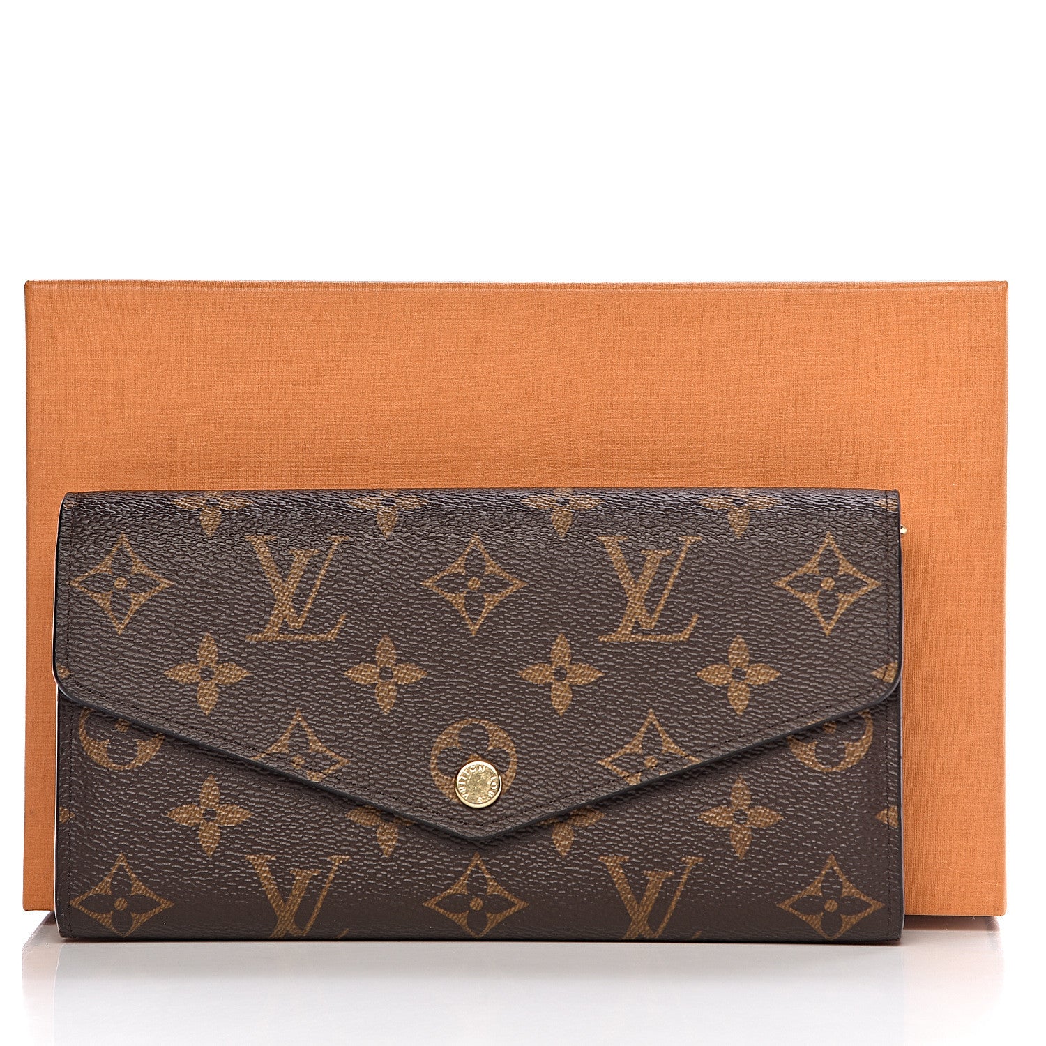 Louis Vuitton Monogram Sarah Wallet NM Fuchsia 8 of 8