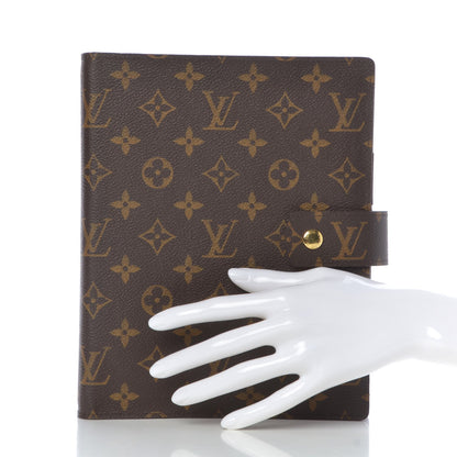 Louis Vuitton Monogram Large Ring Agenda Cover 2 of 7