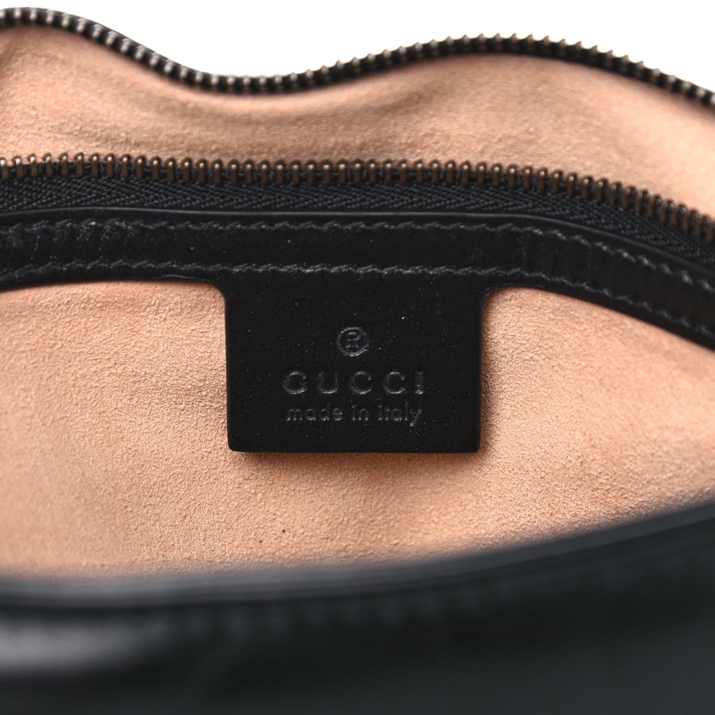Calfskin Matelasse Medium GG Marmont Shoulder Bag Black